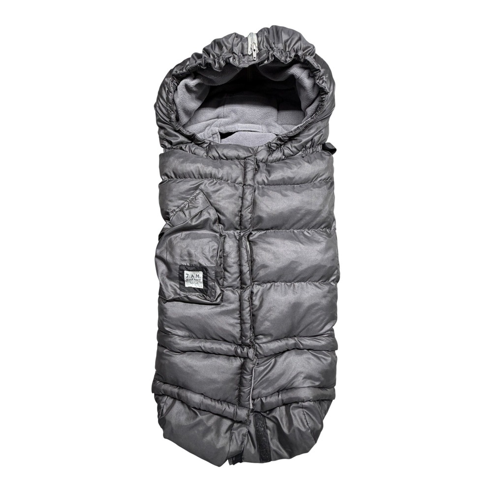 7 A.M. Enfant Blanket 212 Evolution Stroller Footmuff Bunting Grey B212E 0M-4T